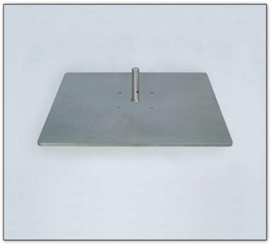 Bowflag base plate 30x30