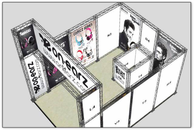 Stand Modul-X A6 by Pixis