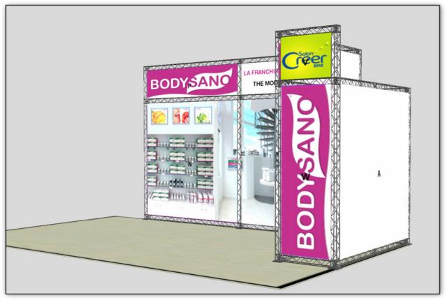 Stand Modul-X Body Sano by Pixis