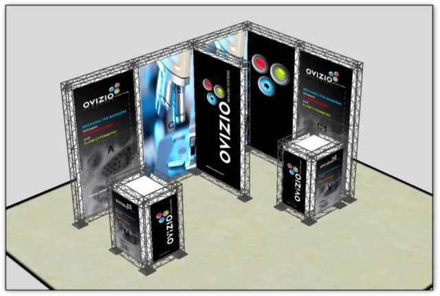 Stand Modul-X Ovizio by Pixis