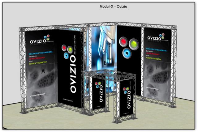Stand Modul-X Ovizio by Pixis