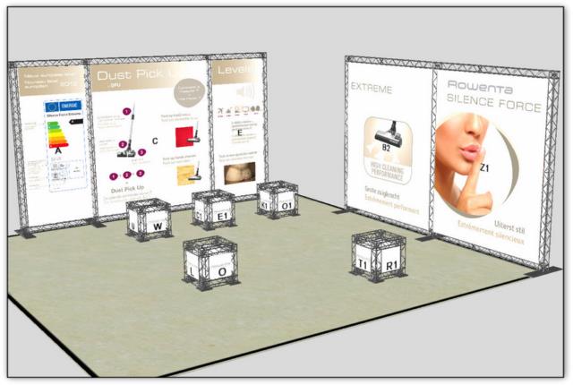 Stand Modul-X Rowenta by Pixis