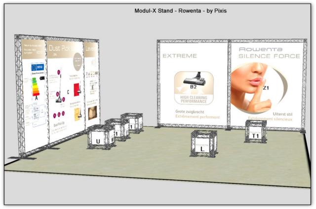 Stand Modul-X Rowenta by Pixis