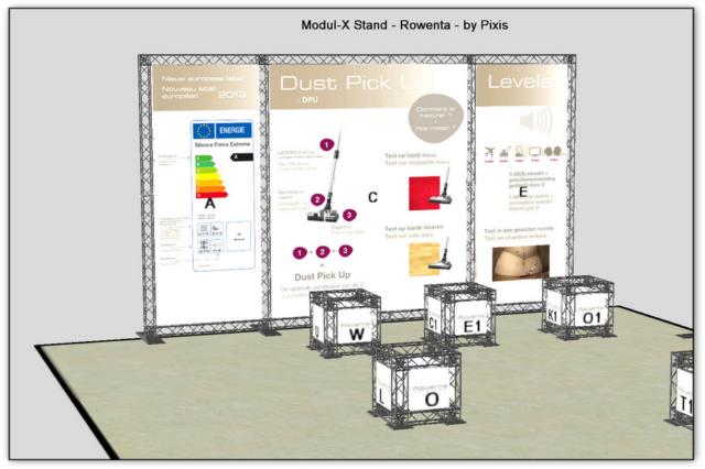 Stand Modul-X Rowenta by Pixis