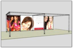 Stand Modul-XM 400x800cm